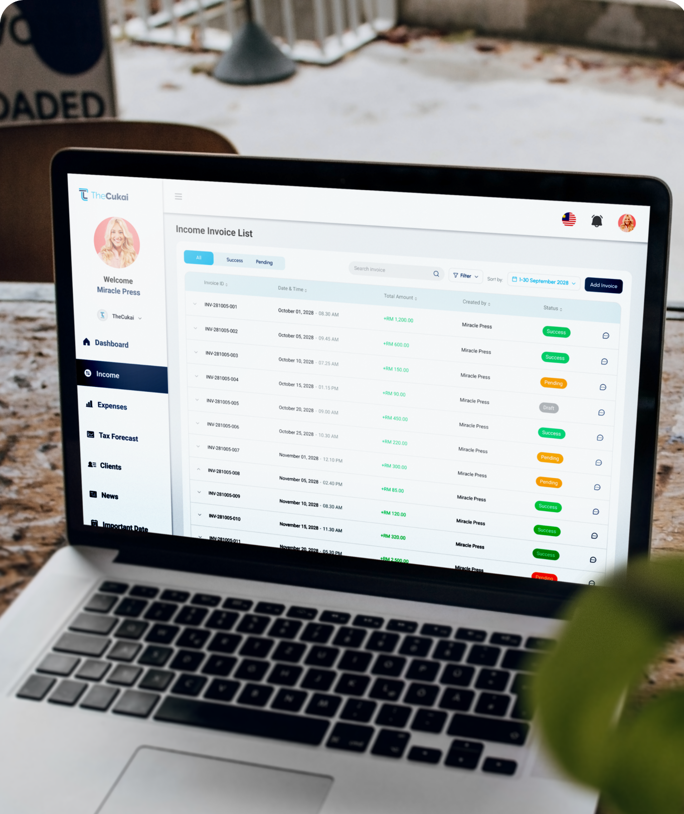 Simplify Revenue and Expenses Records